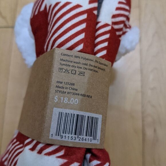 RAE DUNN Slippers CHEER size 8-10 II NEW - Picture 3 of 6